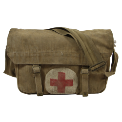 Bag, Musette, Medical, British, M.W. & S. LTD. 1942 /I\