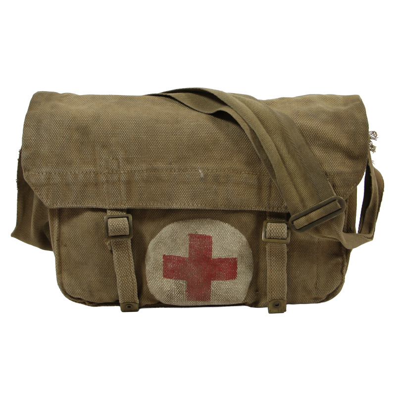 Bag, Musette, Medical, British, M.W. & S. LTD. 1942 /I\