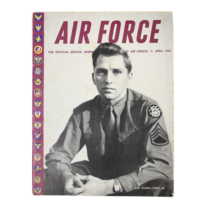 Magazine, AIR FORCE, avril 1945