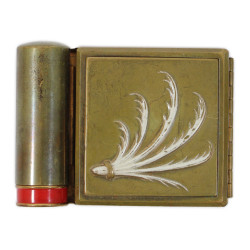 Compact, Powder, with Lipstick, Yardley, 1937, Complete