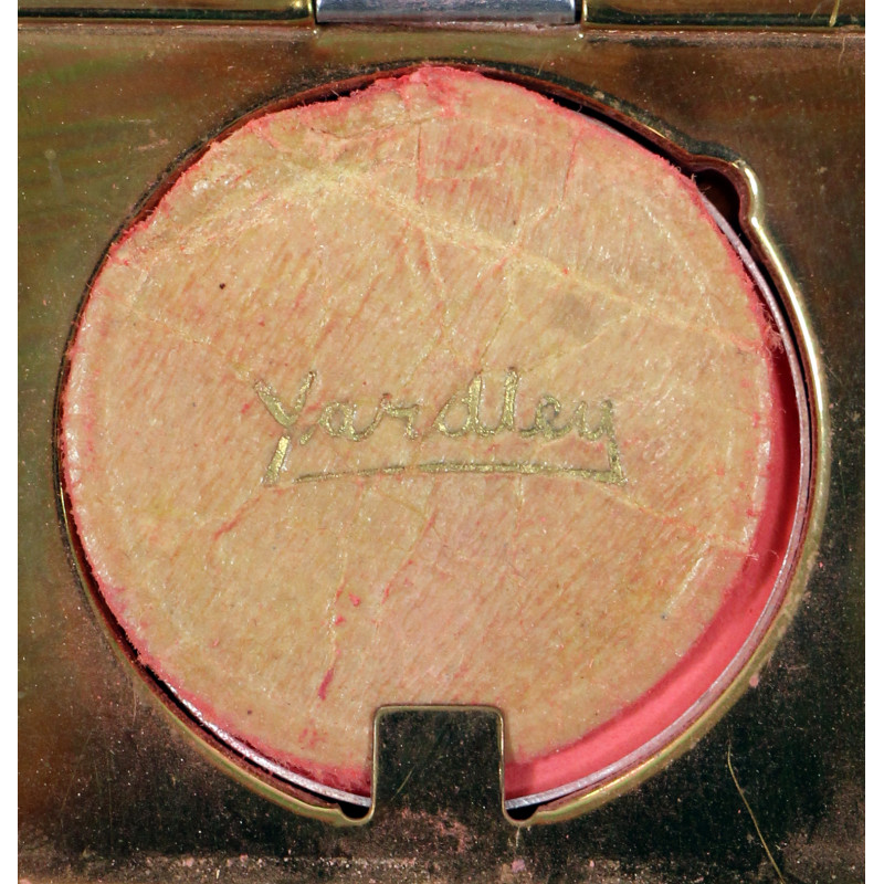 Poudrier, avec rouge à lèvres, Yardley, 1937, complet