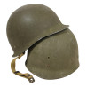 Helmet, M1, Fixed Loops, with Liner, SEAMAN PAPER CO., Green A Washers