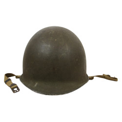 Casque M1, pattes fixes, liner SEAMAN PAPER CO., A washers verts