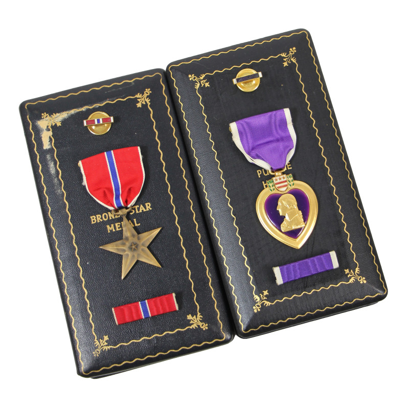 Grouping, Pfc. Stephen Pako, Hq. Co., 3rd Bn., 329th Inf. Regt., 83rd Infantry Division, WIA, ETO