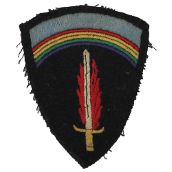 Patch, Supreme Headquarters Allied Expeditionary Force (SHAEF), British-Made