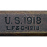 Couteau de tranchée, Knuckle Knife, M1918, L.F. & C., avec fourreau