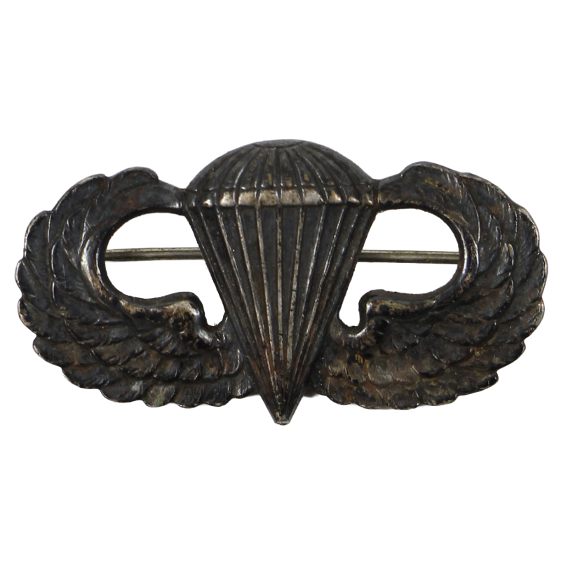 Brevet de parachutiste, US Army, à épingle, Jack Heller