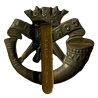 Cap Badge, The Duke of Cornwall's Light Infantry, Dunkerque & Normandie, J.R. Gaunt B'Ham