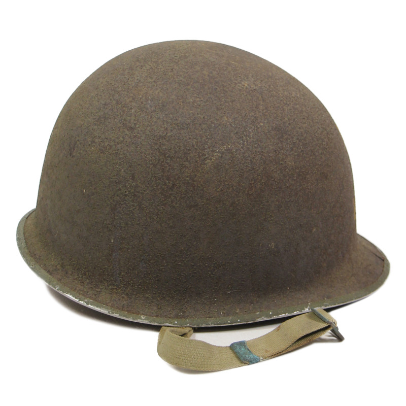 Helmet, M1, Fixed Loops, Schlueter, Ensign, US Navy, MSA Liner, Green A Washers