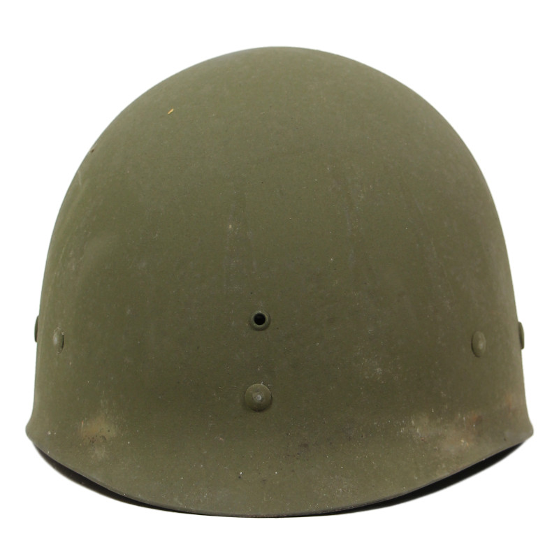 Casque M1, pattes fixes, Schlueter, Ensign, US Navy, liner MSA, A washers verts