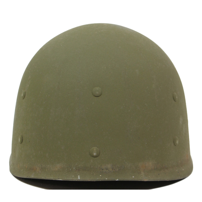 Casque M1, pattes fixes, Schlueter, Ensign, US Navy, liner MSA, A washers verts