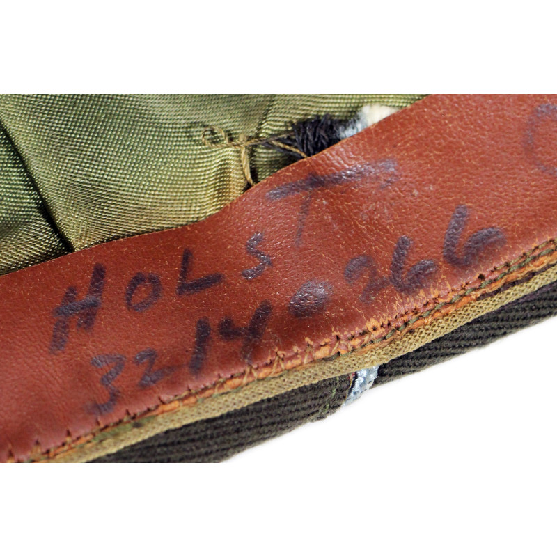 Calot troupe, chocolat, infanterie, T/4 Carl Holst, 345th Inf. Regt., 87th Infantry Division