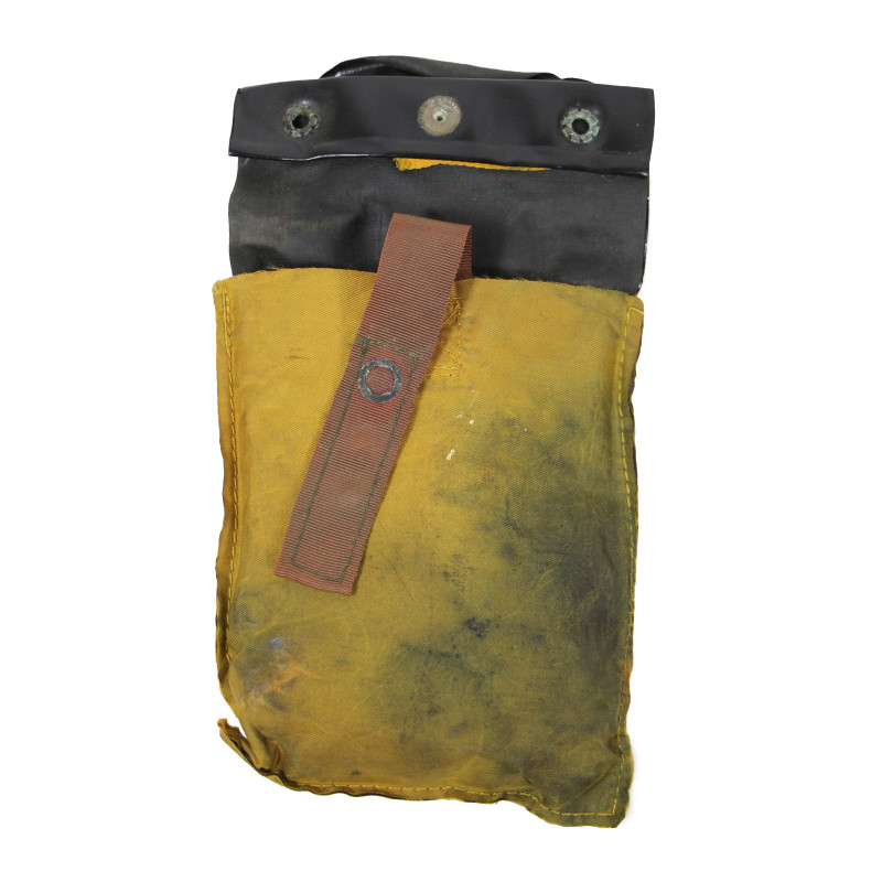 Pochette de répulsif chimique, Shark Chaser, gilet de sauvetage, USAAF & USN, intacte