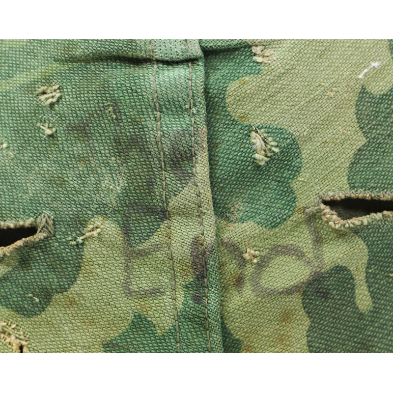 Casque M1, parachutiste, avec couvre-casque Mitchell, Viêt-Nam, 1967
