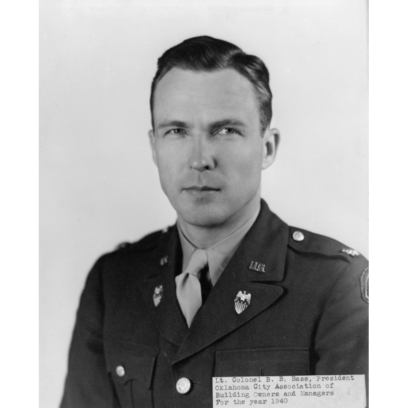 Cap, Garrison, Col. Boylston Bass, Secretary of the General Staff, Sixth Army, PTO