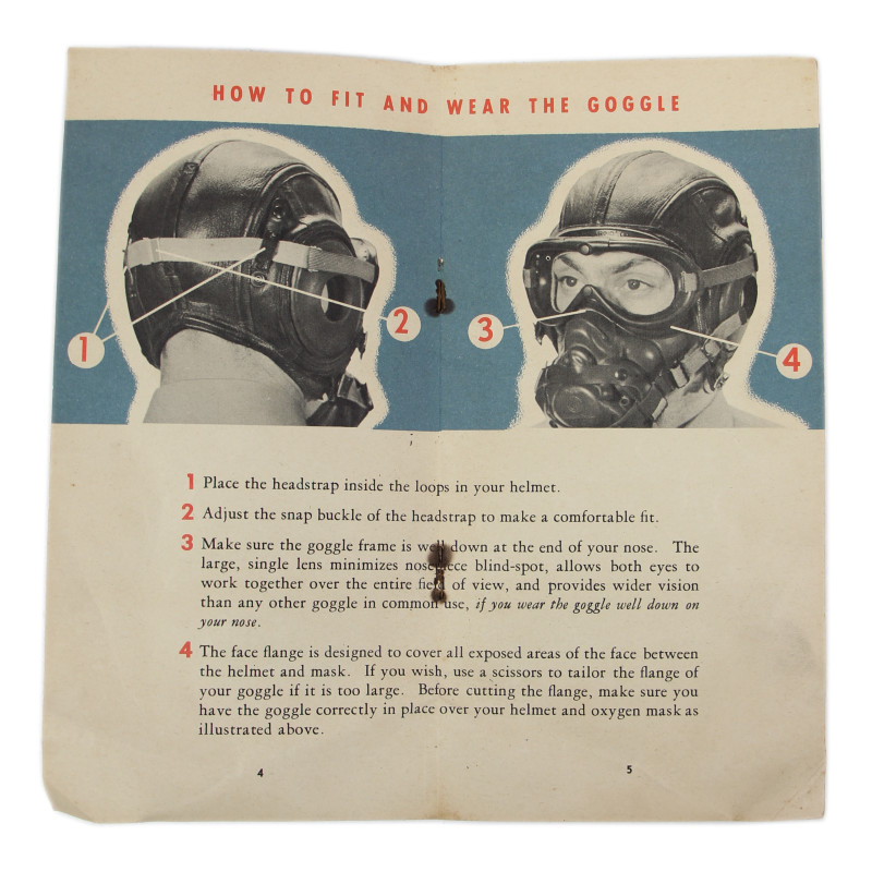 Goggles, Flying, Polaroid, Type B-8, USAAF, in Box
