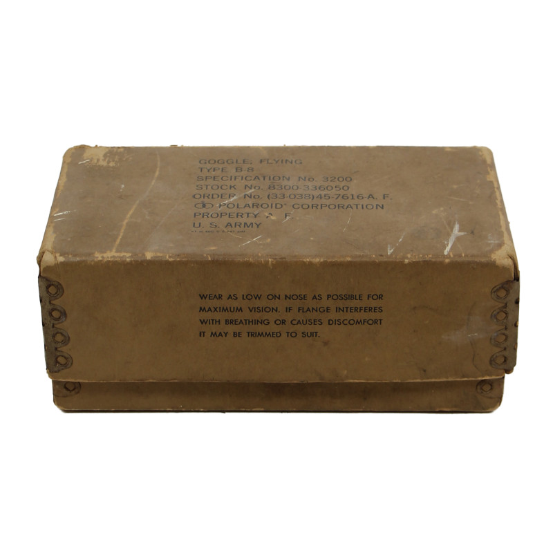 Goggles, Flying, Polaroid, Type B-8, USAAF, in Box