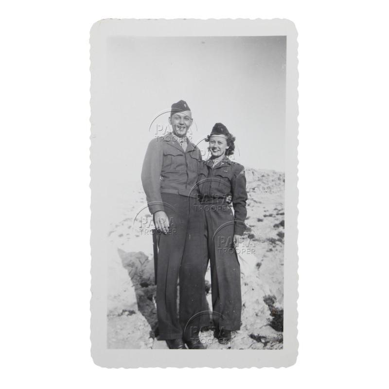 Cap, Garrison, Officer's, WAC, KNOX, 2nd Lieutenant, Named, Seventh Army