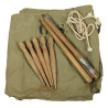 Tent, Shelter, Half, 1st Type, US Army, OMAHA SEAT COVER CO. 1942