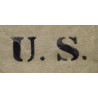 Demi-toile de tente, 1er type, US Army, OMAHA SEAT COVER CO. 1942