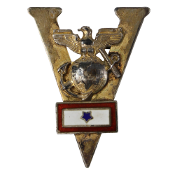 Broche, Sweetheart, Sons in Service, USMC