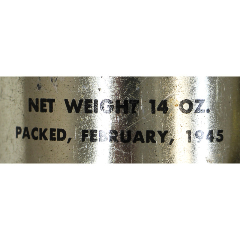 Boîte de comprimés de lait malté, US Navy, Emergency Rations For Life Rafts and Boats, intacte