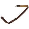 Jugulaire en cuir pour sous-casque M1 (liner), boucle OD, Hagerstown Leather Co.