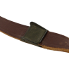 Chinstrap, Leather, for M1 Helmet Liner, OD Buckle, Hagerstown Leather Co.