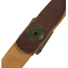 Chinstrap, Leather, for M1 Helmet Liner, OD Buckle, Hagerstown Leather Co.