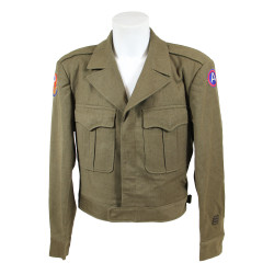 Jacket, Ike, Third Army & ETOUSA, 42R, 1944