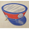 Jar, Powder, Glass, Amber, VICTORY VANITY, in Box