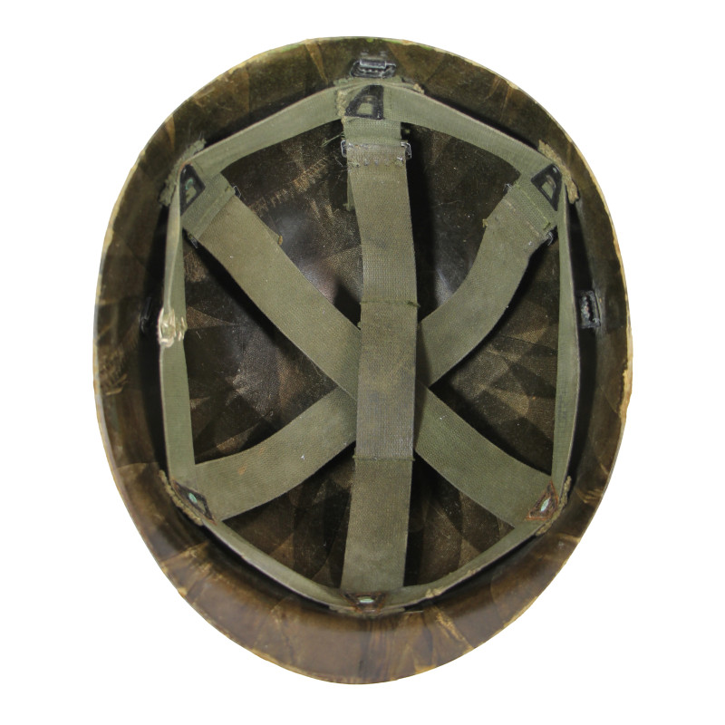 Liner, Helmet, M1, MARMAC INDUSTRIES INC., Camouflaged, Vietnam War