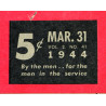 Magazine YANK, 31 mars 1944
