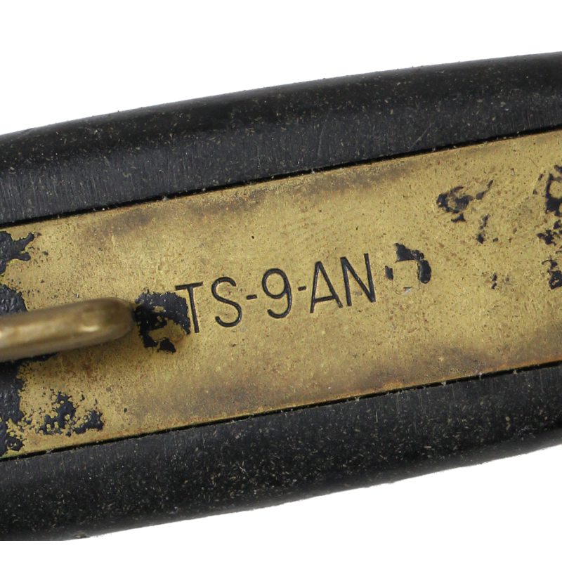 Téléphone de campagne EE-8-A, Signal Corps, avec sacoche en cuir