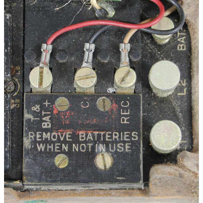 Telephone, Field, EE-8-A, Signal Corps, with Leather Case