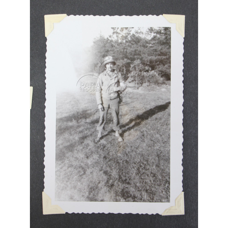 Set of Two Albums, T/3 Allen Crenshaw, Jr., Medic, 546th AAA (AW) Bn., Third Army, ETO