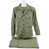 Ensemble HBT (Herringbone Twill), Special, OD, veste et pantalon, 1942 - 1943