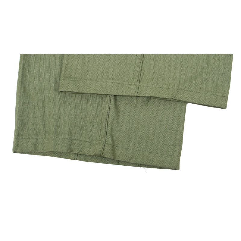 Ensemble HBT (Herringbone Twill), Special, OD, veste et pantalon, 1942 - 1943