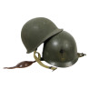 Casque M1C, parachutiste, liner Westinghouse, complet