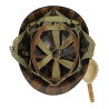 Casque M1C, parachutiste, liner Westinghouse, complet
