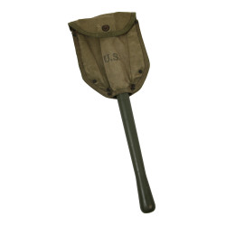 Pelle pliante M-1943, AMES, avec étui, ATLAS AWNING 1944