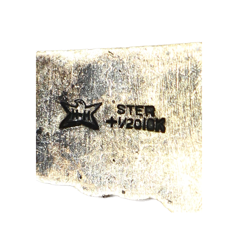 Brevet de pilote, US Navy & USMC, HILBORN-HAMBURGER, Sterling, Plaqué or, à épingle