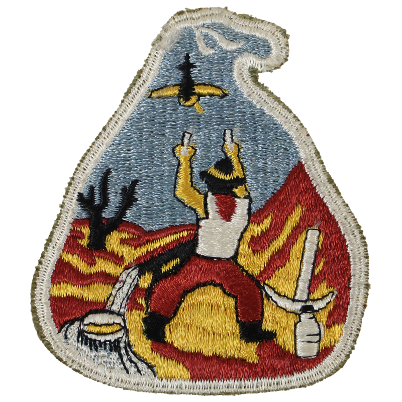 Patch, 49th Anti-Aircraft Artillery Battalion, Omaha Beach, La Gleize