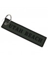 Key ring, Utah Beach, Embroidered Key ring, Utah Beach, Embroidered