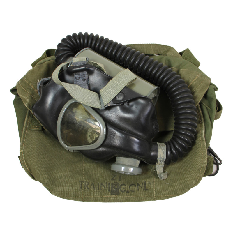 Masque à gaz, Lightweight, OD 7, 1944, complet