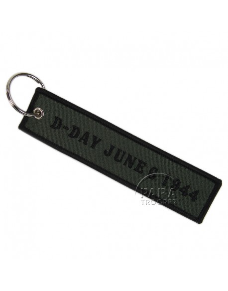 Key ring, Utah Beach, Embroidered