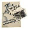 Leaflet, Propaganda, Anti-Allied, and Lot of German Photographs, Dieppe Raid, August 19, 1942