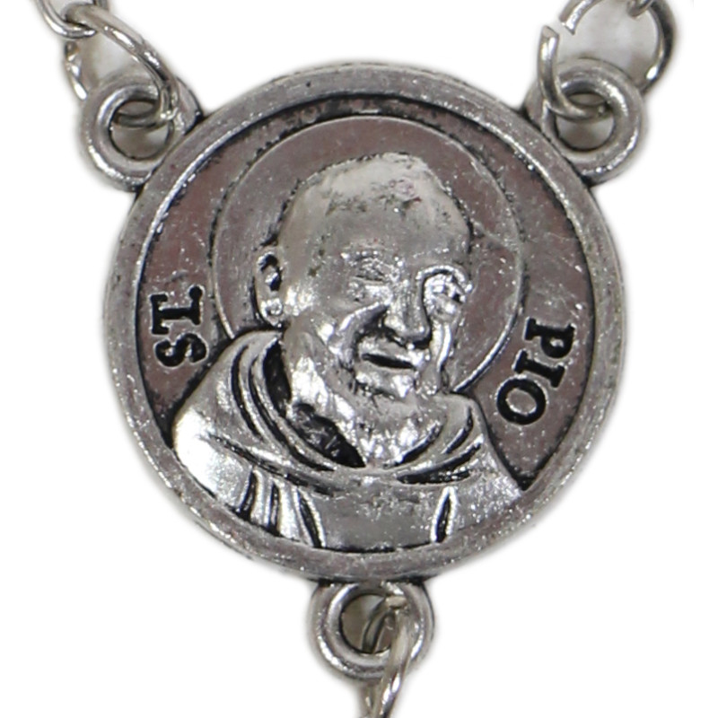 Chapelet, US Army, catholique, "Saint Pio, pray for us."