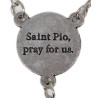 Rosary, Catholic, US Army, 'Saint Pio, pray for us.'