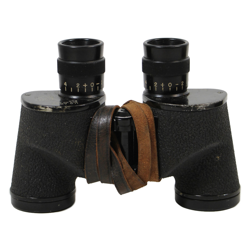 Jumelles M3, 6x30, U.S. ARMY, avec étui en cuir, BAUSCH & LOMB OPT. CO.